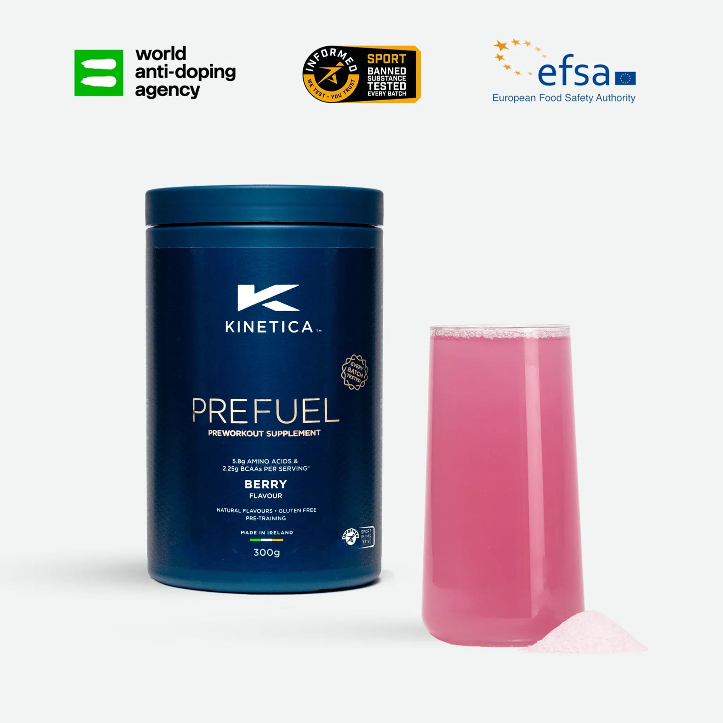 PreFuel Berry 300g - Kinetica Sports UK