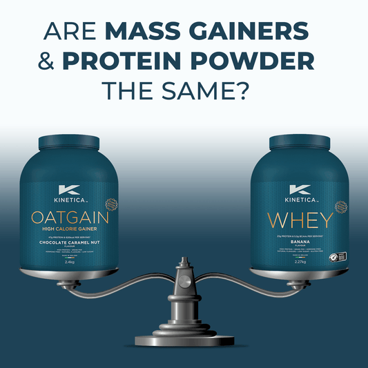 Are Mass Gainer & Protein Powder The Same? - Kinetica Sports