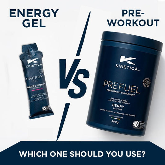 Energy Gel vs Pre-Workout: Which One Should You Use? - Kinetica Sports UK