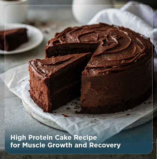 High-Protein Cake Recipe to support Muscle   Growth, repair and Recovery - Kinetica Sports UK