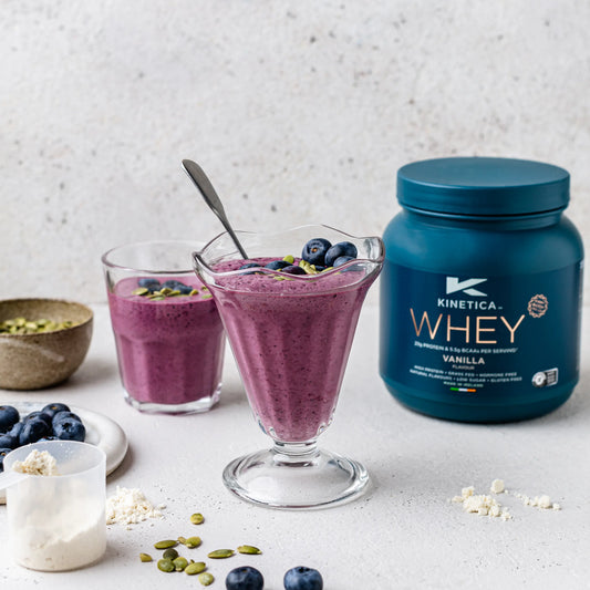 Blueberry Vanilla Protein Shake - Kinetica Sports