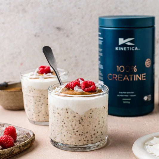 Quick & Easy Creamy Creatine Overnight Oats - Kinetica Sports UK