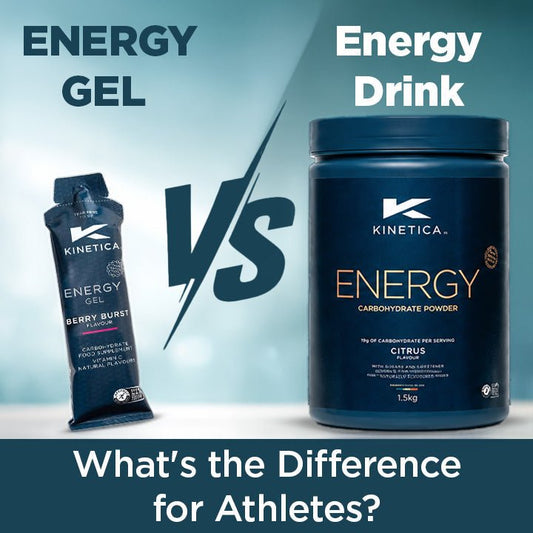 Energy Gel vs Energy Drink: What's the Difference for Athletes? - Kinetica Sports UK