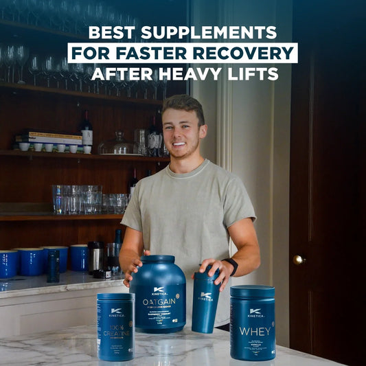 Best Supplements for Muscle Recovery Faster After Heavy Lifts - Kinetica Sports UK