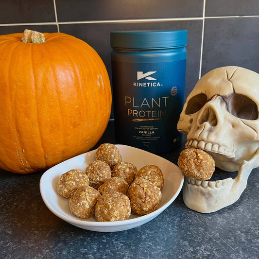 Pumpkin Spice Plant Protein Balls - Kinetica Sports UK