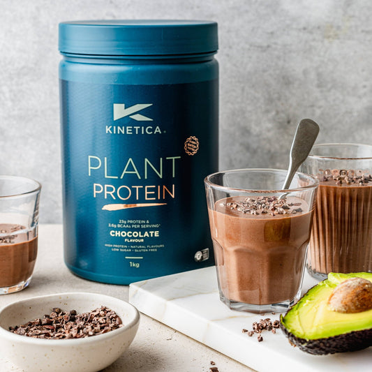 Quick and Easy Chocolate Plant Protein Shake Recipe - Kinetica Sports