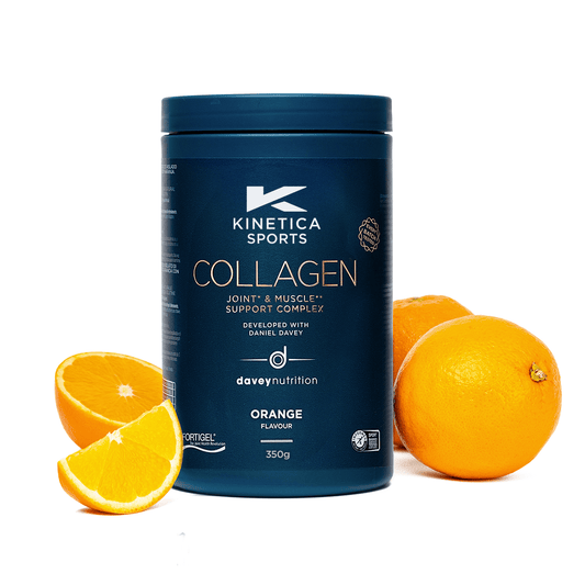 Collagen Powder Joint* & Muscle** Support Complex - 350g - Orange - Kinetica Sports UK