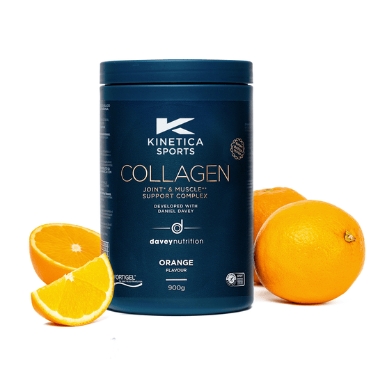 Collagen Powder Joint* & Muscle** Support Complex - 900g - Orange - Kinetica Sports UK