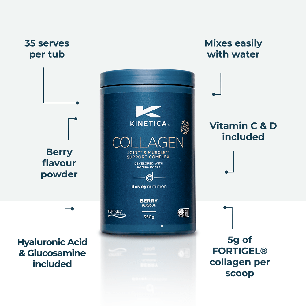 Collagen Powder Joint* & Muscle** Support Complex - 900g - Berry