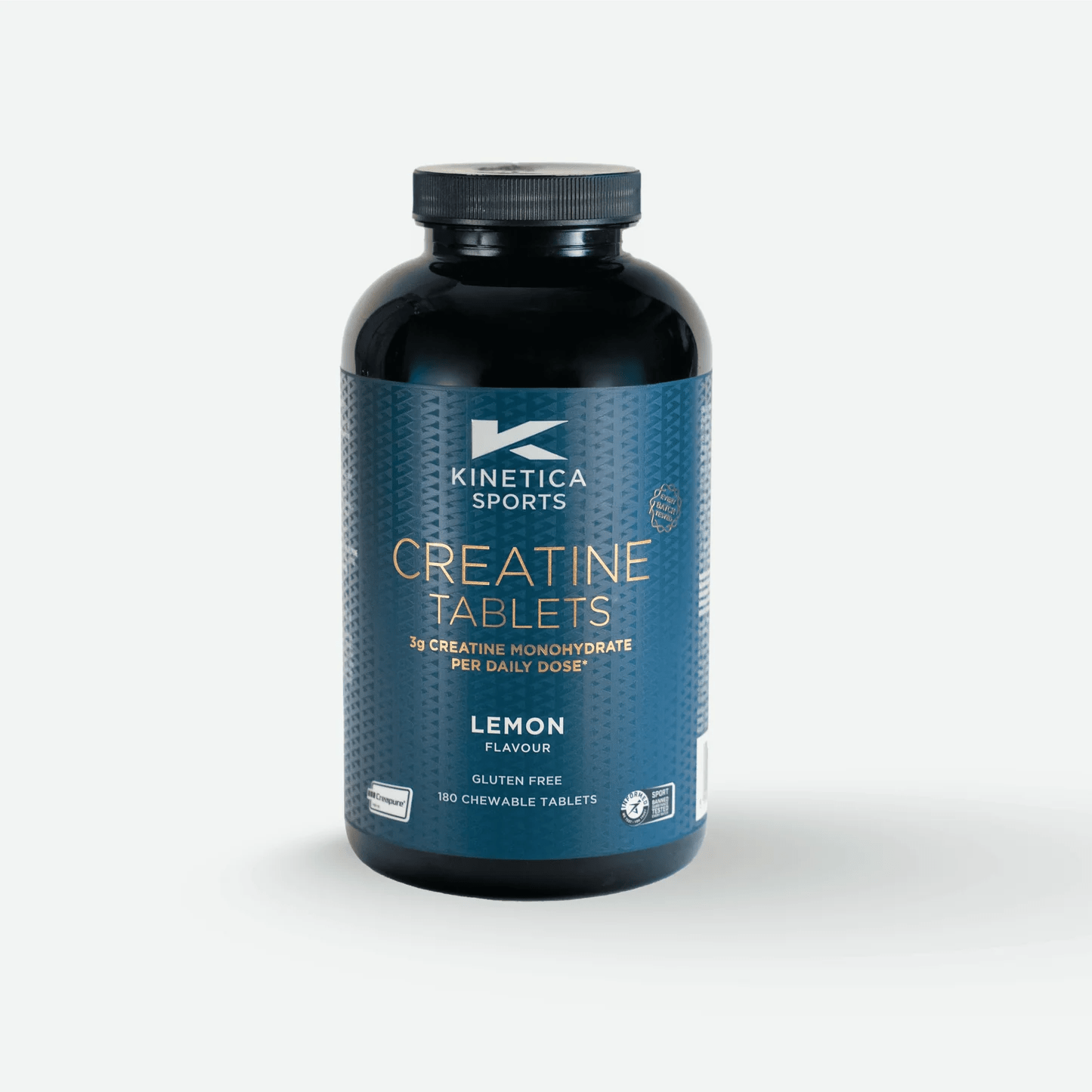 Creapure® Creatine Monohydrate Tablets - Lemon Flavour - Chewable - Kinetica Sports UK