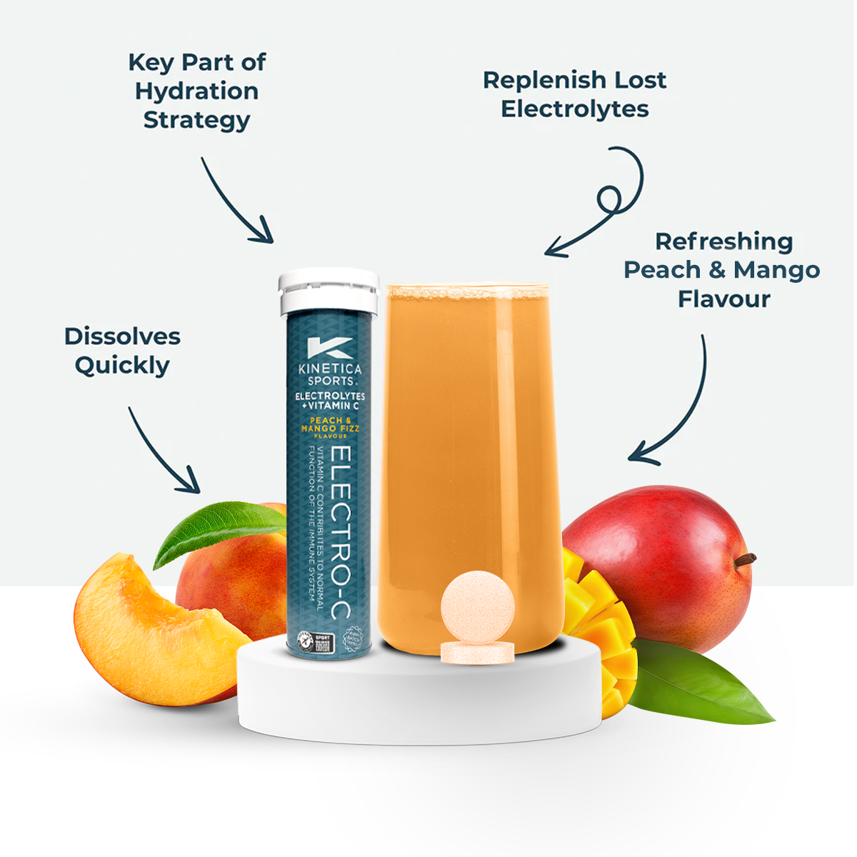 Electro-C Single Pack Peach & Mango