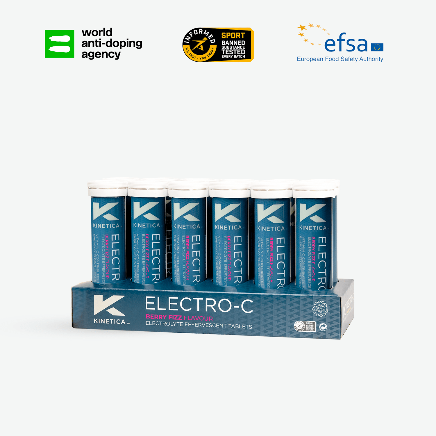 Electro - C 12 Pack Berry Fizz - Kinetica Sports