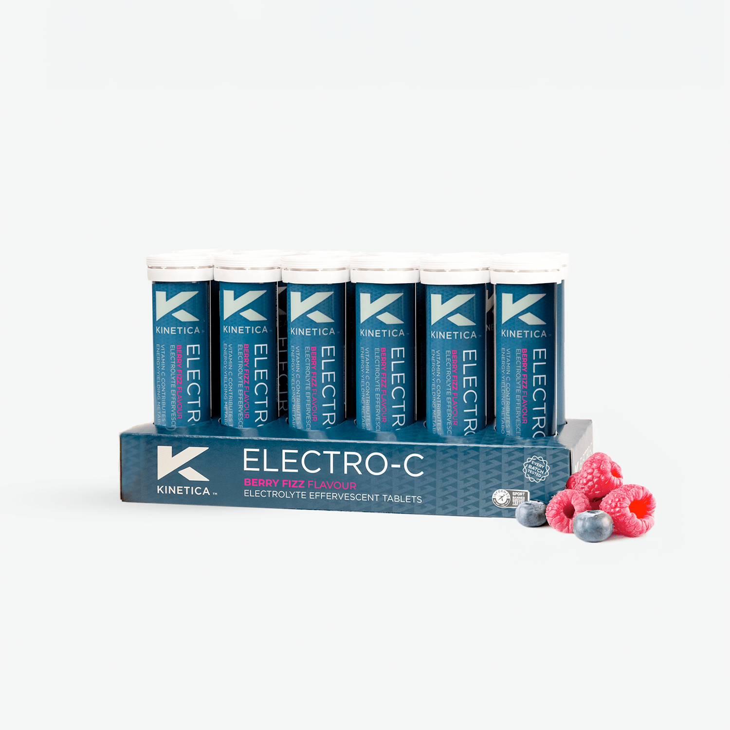 Electro - C 12 Pack Berry Fizz - Kinetica Sports UK