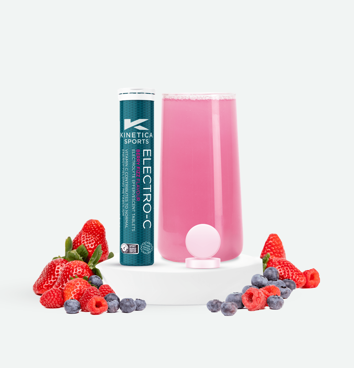 Electro - C 12 Pack Berry Fizz - Kinetica Sports