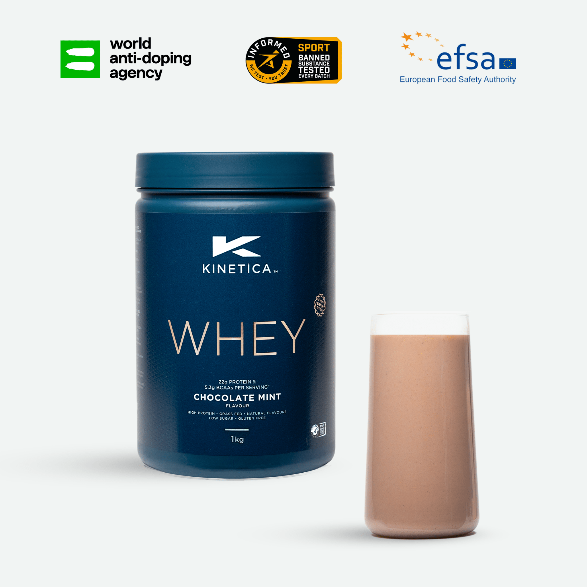 Whey Protein Chocolate Mint 1kg