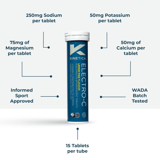 Electro-C 6 Pack Lemon Fizz - Kinetica Sports UK