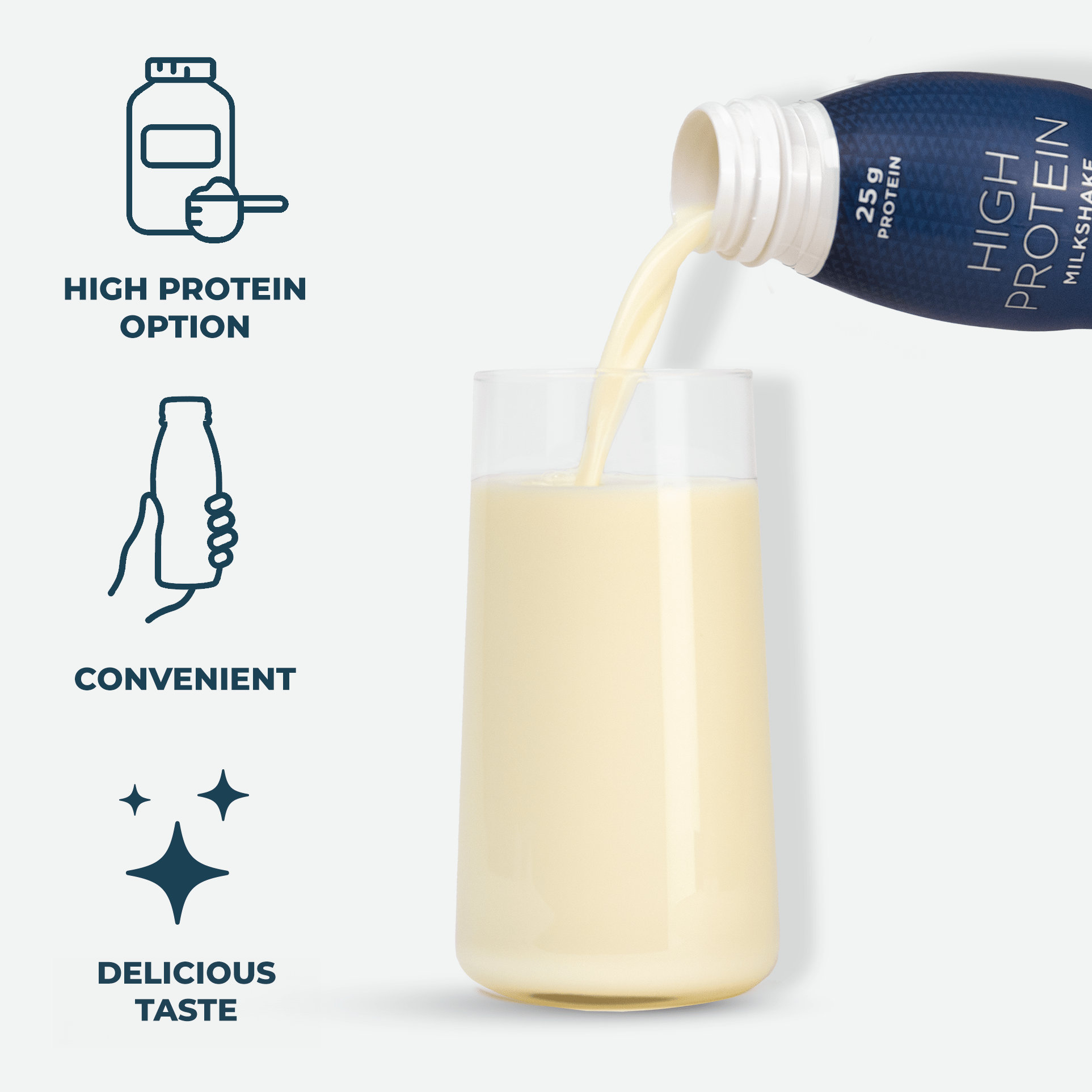 High Protein Milkshake Vanilla - 12 x 330ml