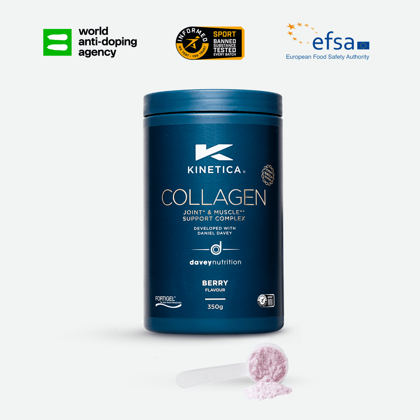 Collagen Powder Joint* & Muscle** Support Complex - 350g - Kinetica Sports