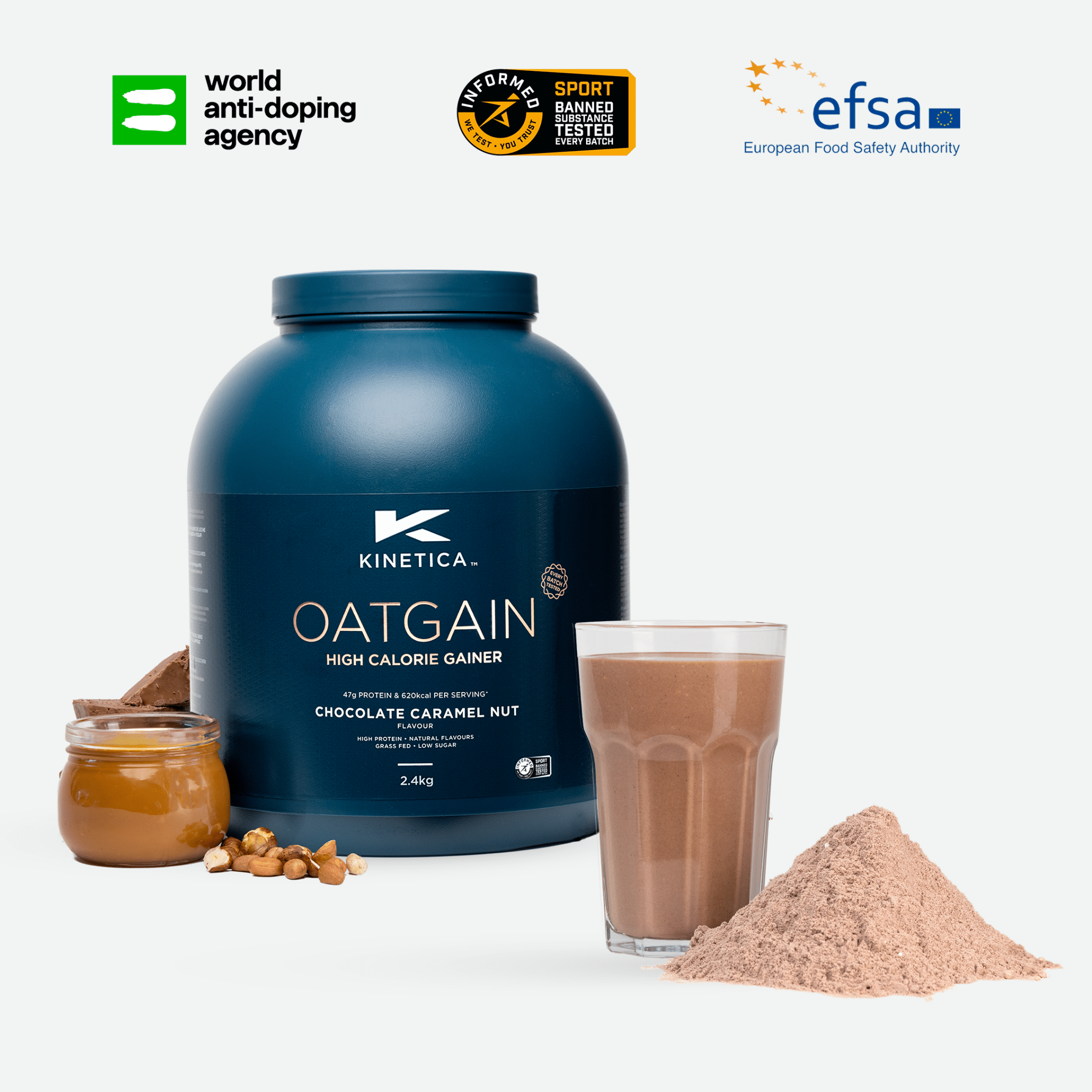 OatGain Chocolate Caramel Nut 2.4kg