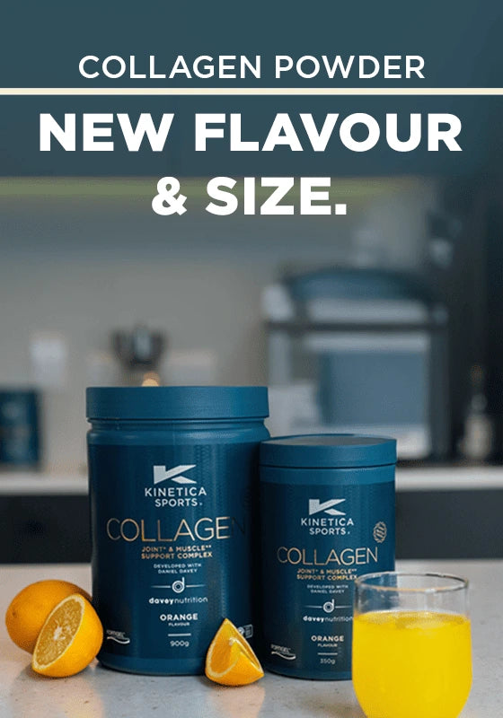 Kinetica Sports UK Collagen Powder New Flavour and size