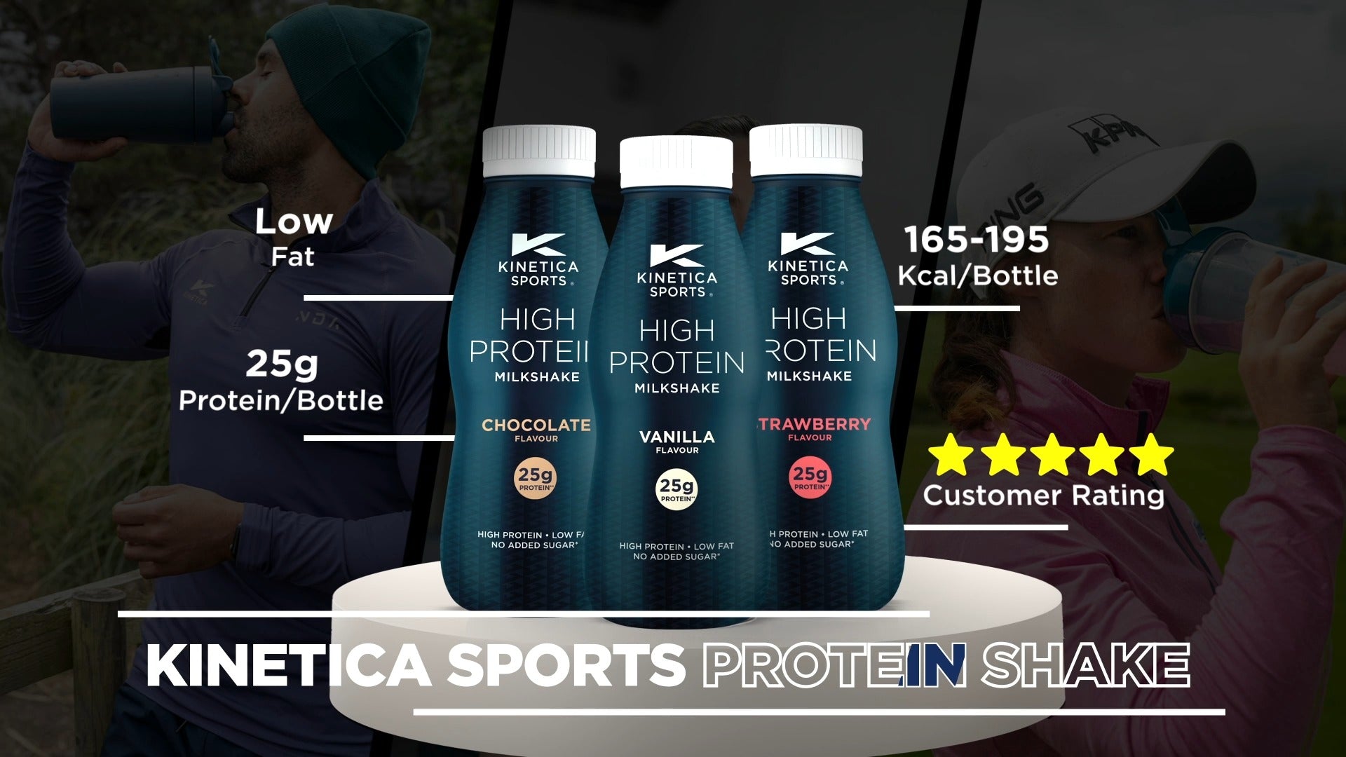 Load video: Kinetica Protein Shake 