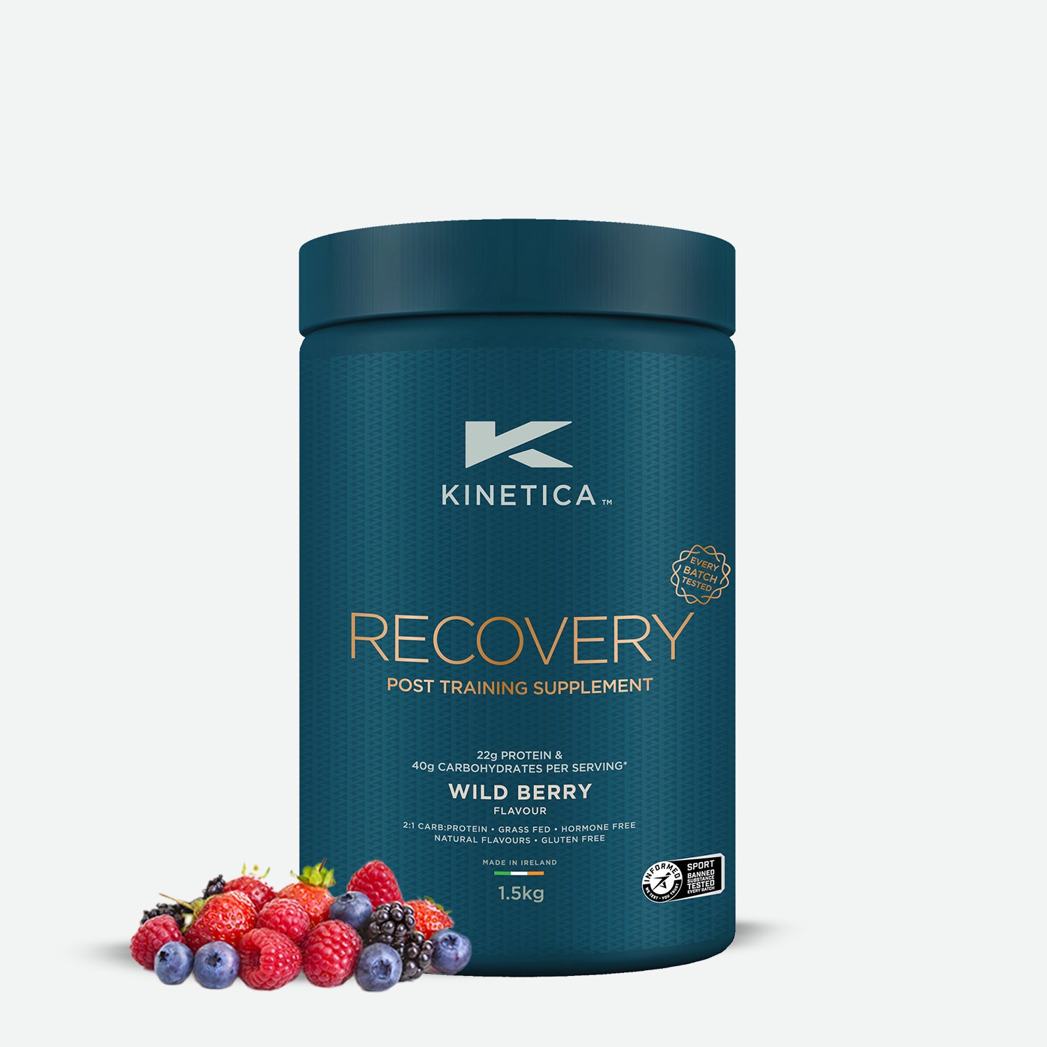 Recovery Wild Berry 1.5kg - Kinetica Sports UK