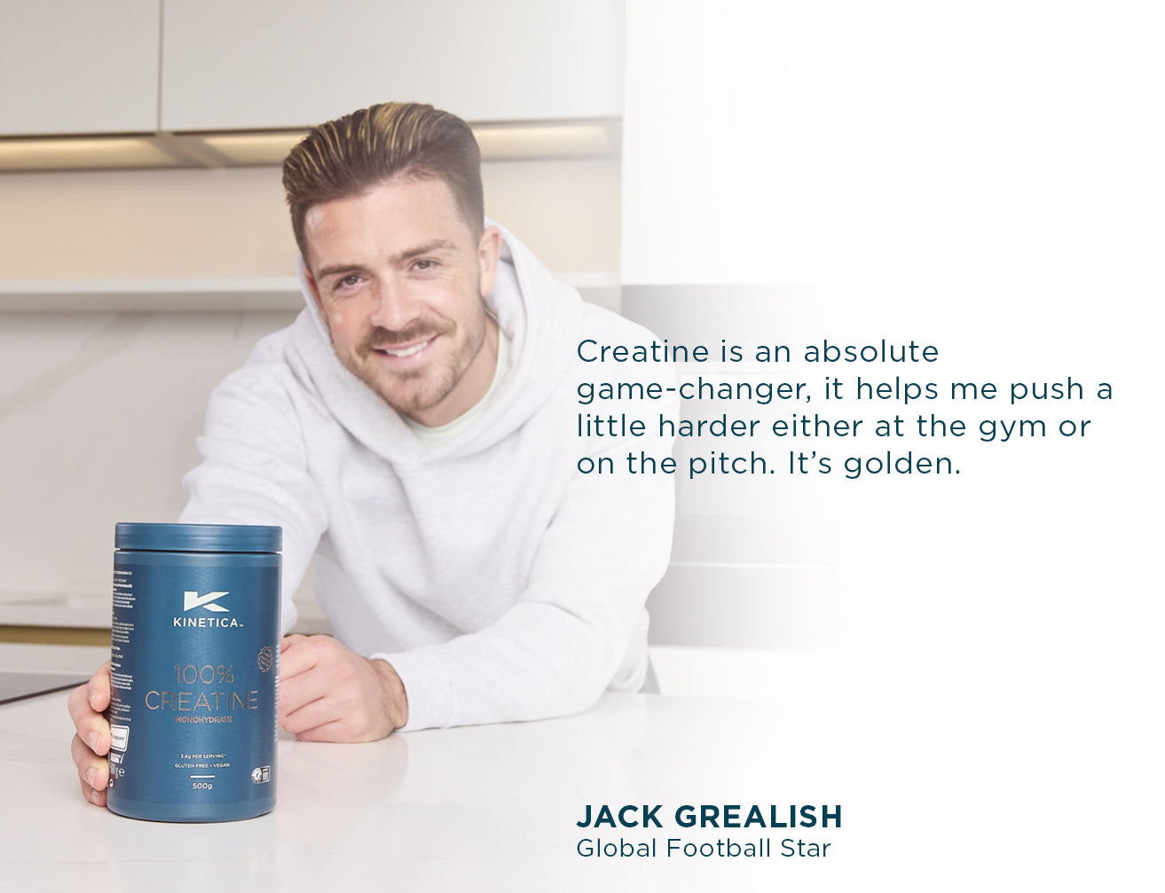 Jack Grealish Testimonial - Creatine