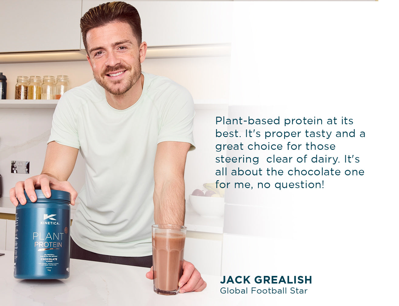 Jack Grealish Testimonial - Plant Protein