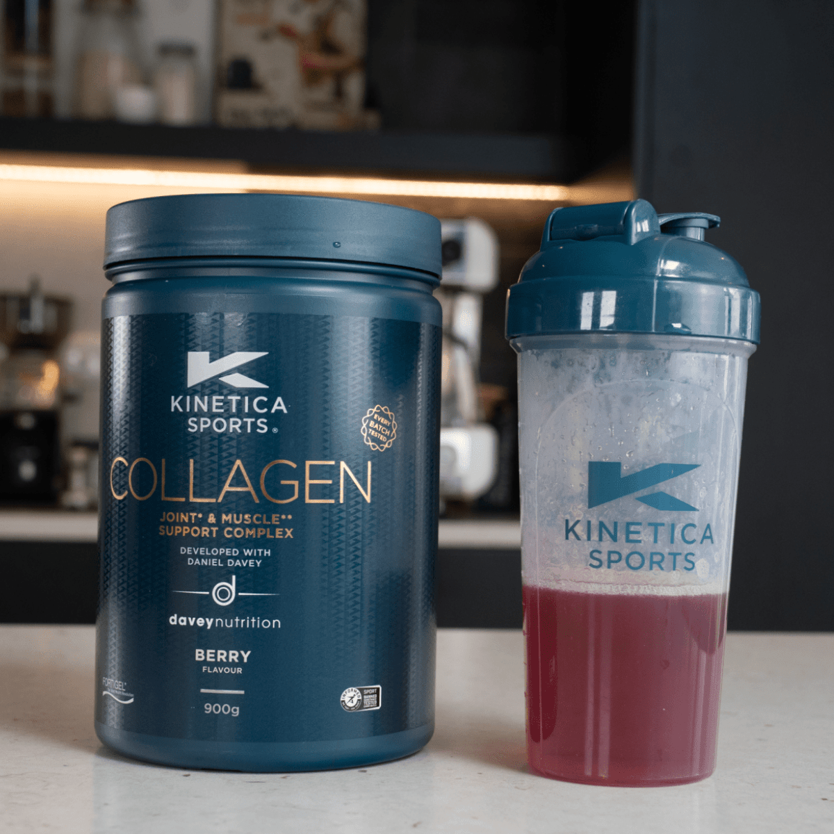 Collagen Powder Joint* & Muscle** Support Complex - 900g - Berry - Kinetica Sports UK