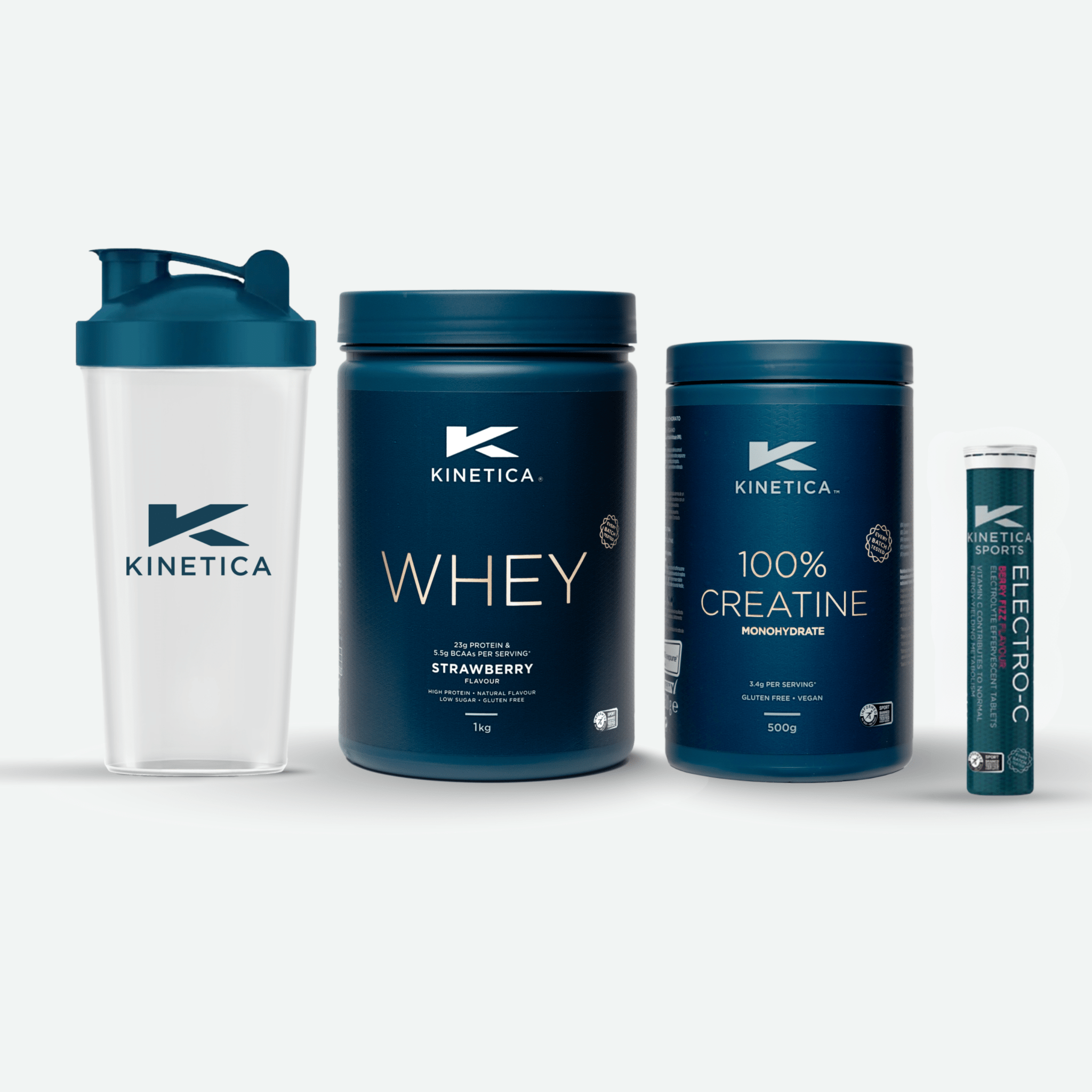 Creatine & Strawberry Whey Protein Bundle - Kinetica Sports