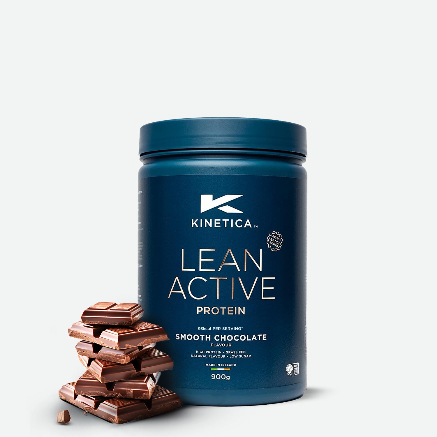 Lean Active Protein Chocolate - Chocolate flavor protein powder by Kinetica