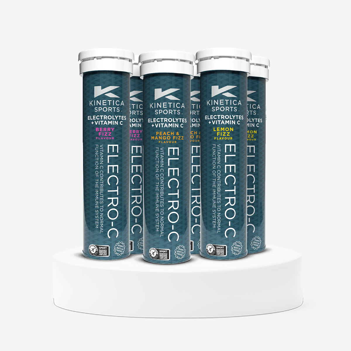 Electro C Mixed Flavours 6 Pack - Kinetica Sports UK