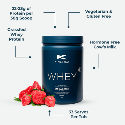 Creatine & Strawberry Whey Protein Bundle - Kinetica Sports