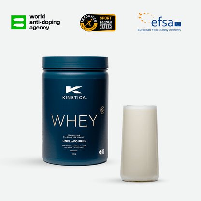 Whey Protein Unflavoured 1kg - Kinetica Sports