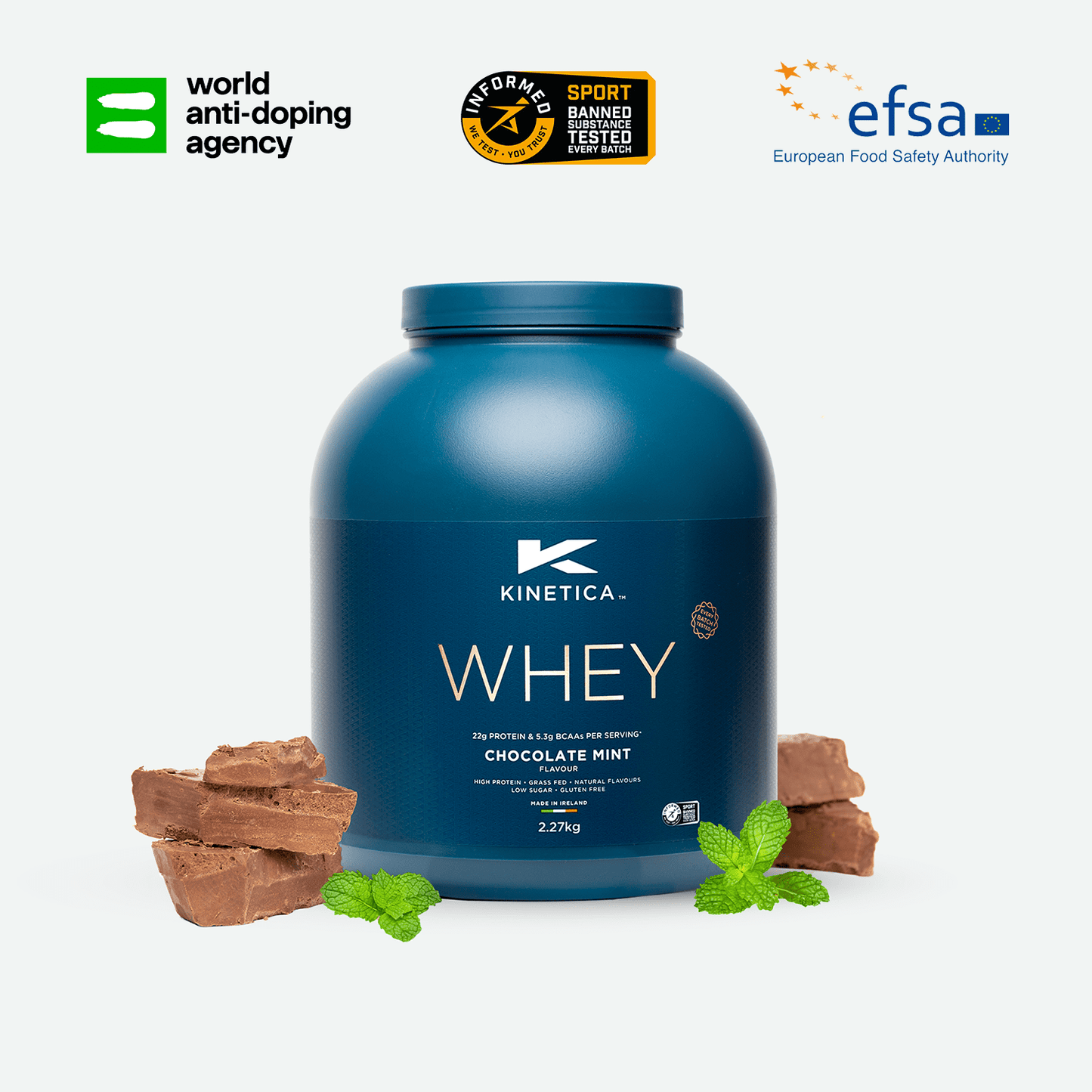 Whey Protein Chocolate Mint 2.27kg