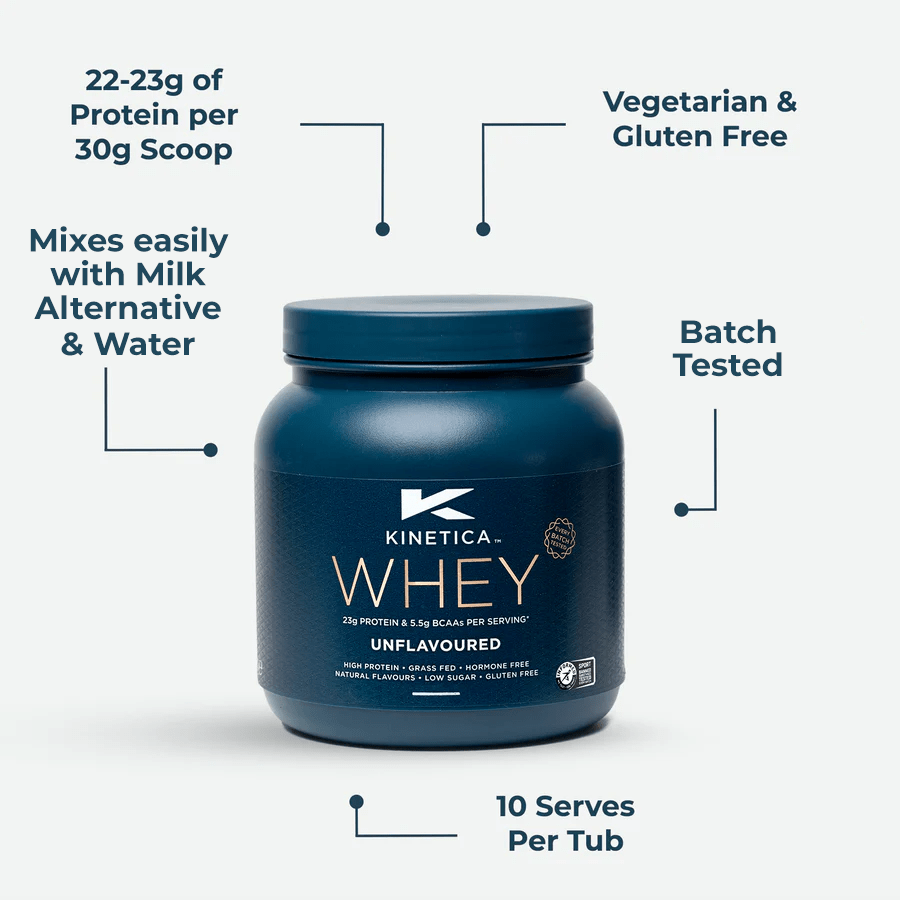 Whey Protein Unflavoured 300g - Kinetica Sports UK