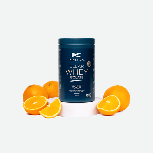 Clear Whey Isolate Orange 500g - Kinetica Sports