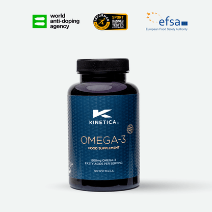 Omega-3 Fish Oil - 90 Capsules - Kinetica Sports