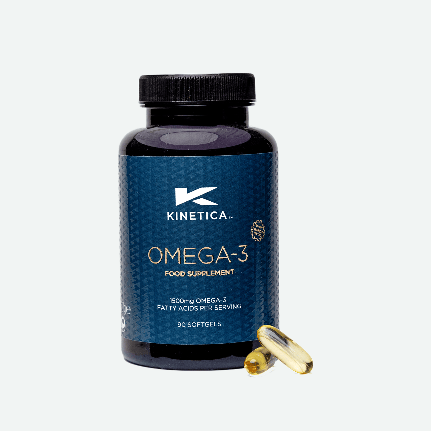 Omega - 3 Fish Oil - 90 Capsules - Kinetica Sports