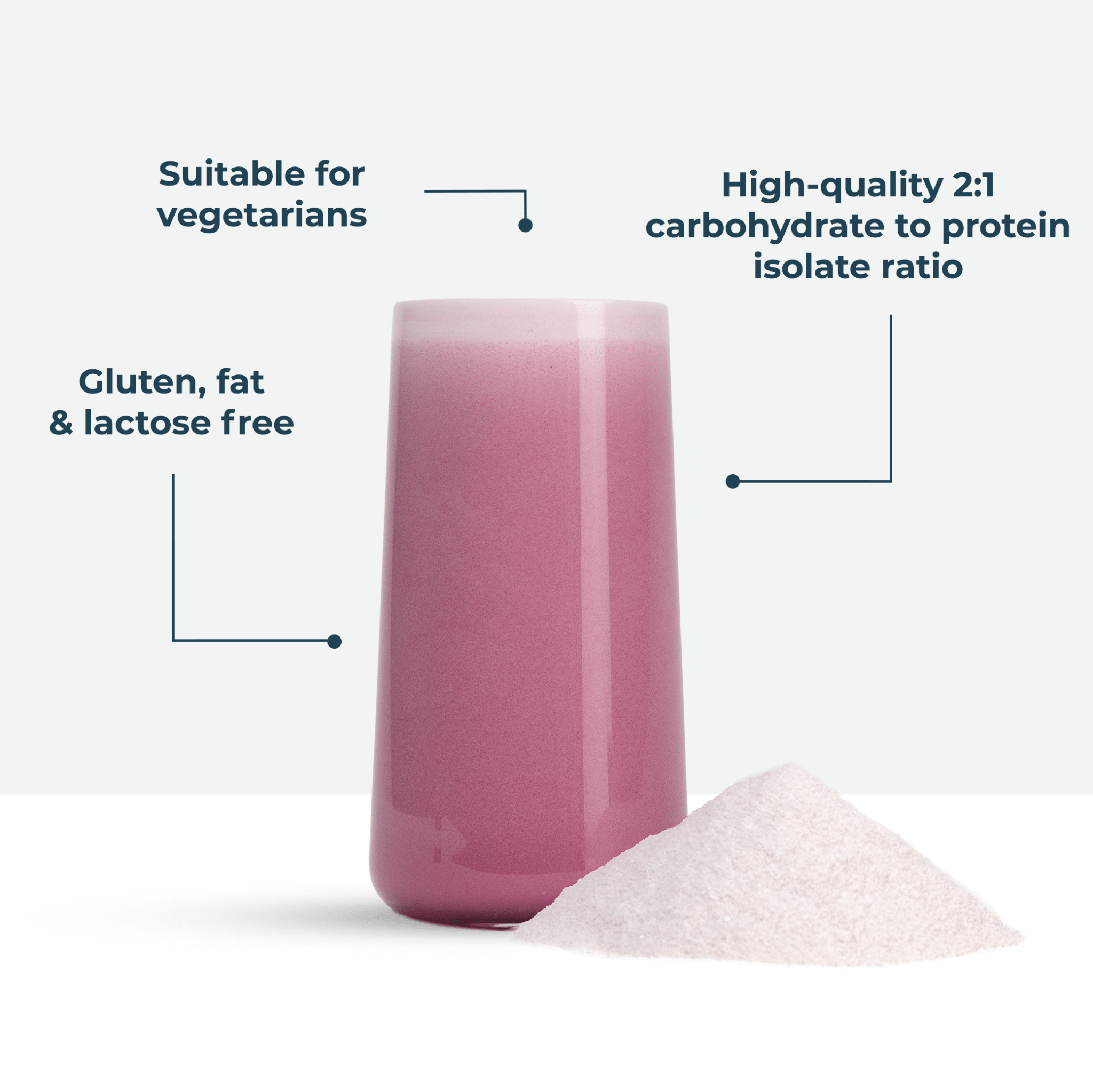 Recovery Powder 1.5kg Wild Berry Product USPs