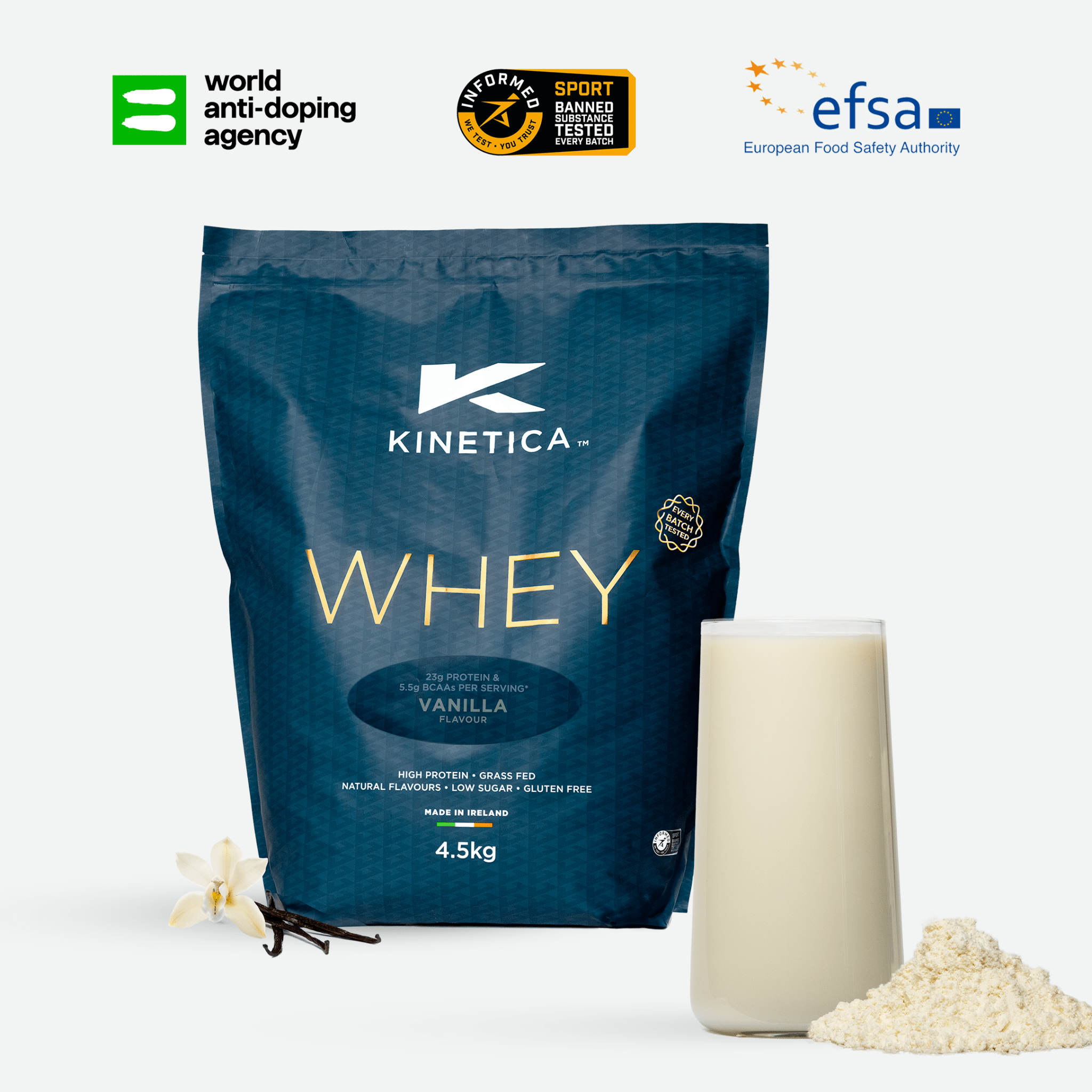 Whey Protein Vanilla 4.5kg