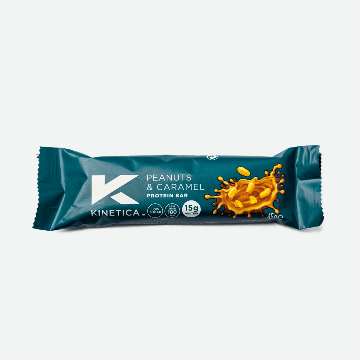 Deluxe Protein Bar Peanut Caramel - 15 x 45g - Kinetica Sports