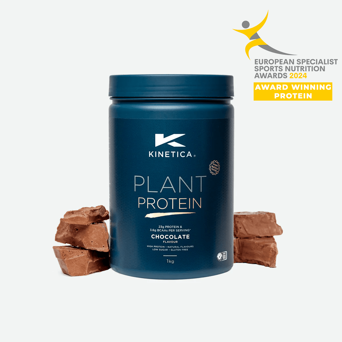 Plant Protein Chocolate 1kg - Kinetica Sports