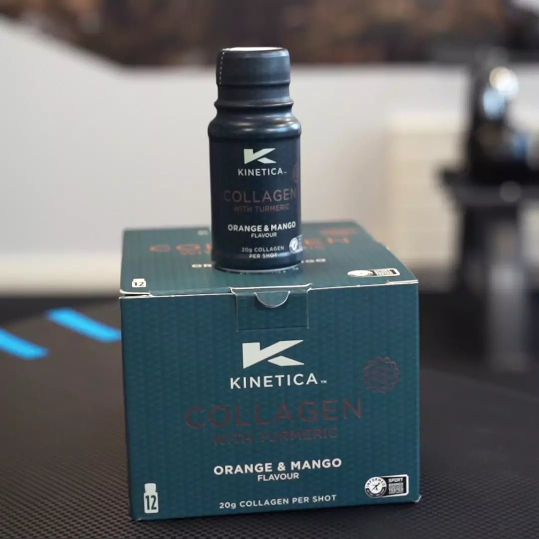 Collagen Shot with Turmeric - Orange & Mango 12 - pack - Kinetica Sports