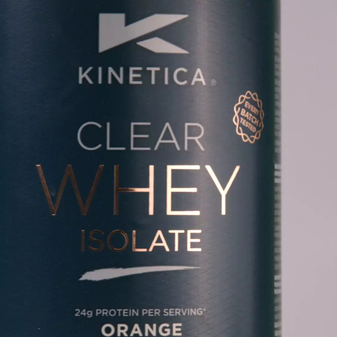 Clear Whey Isolate Orange 500g - Kinetica Sports