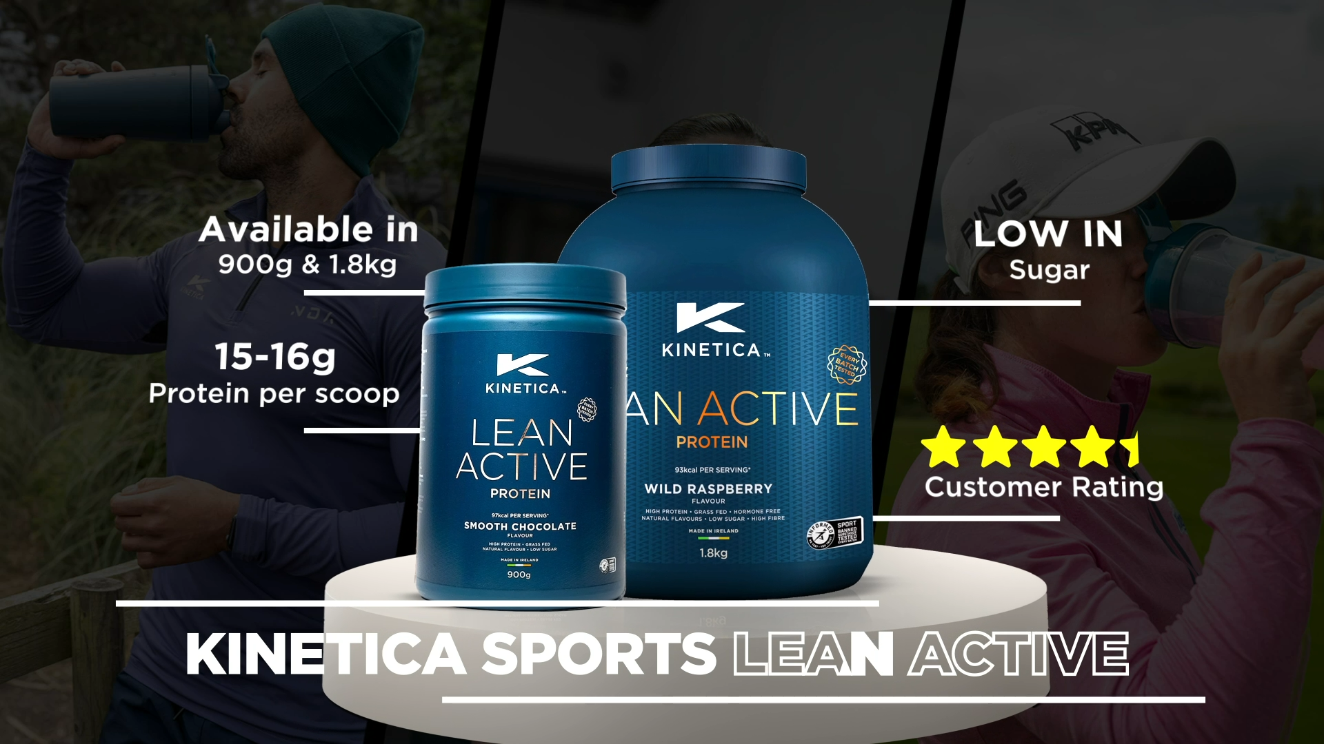 Load video: Diet Protein lean Active