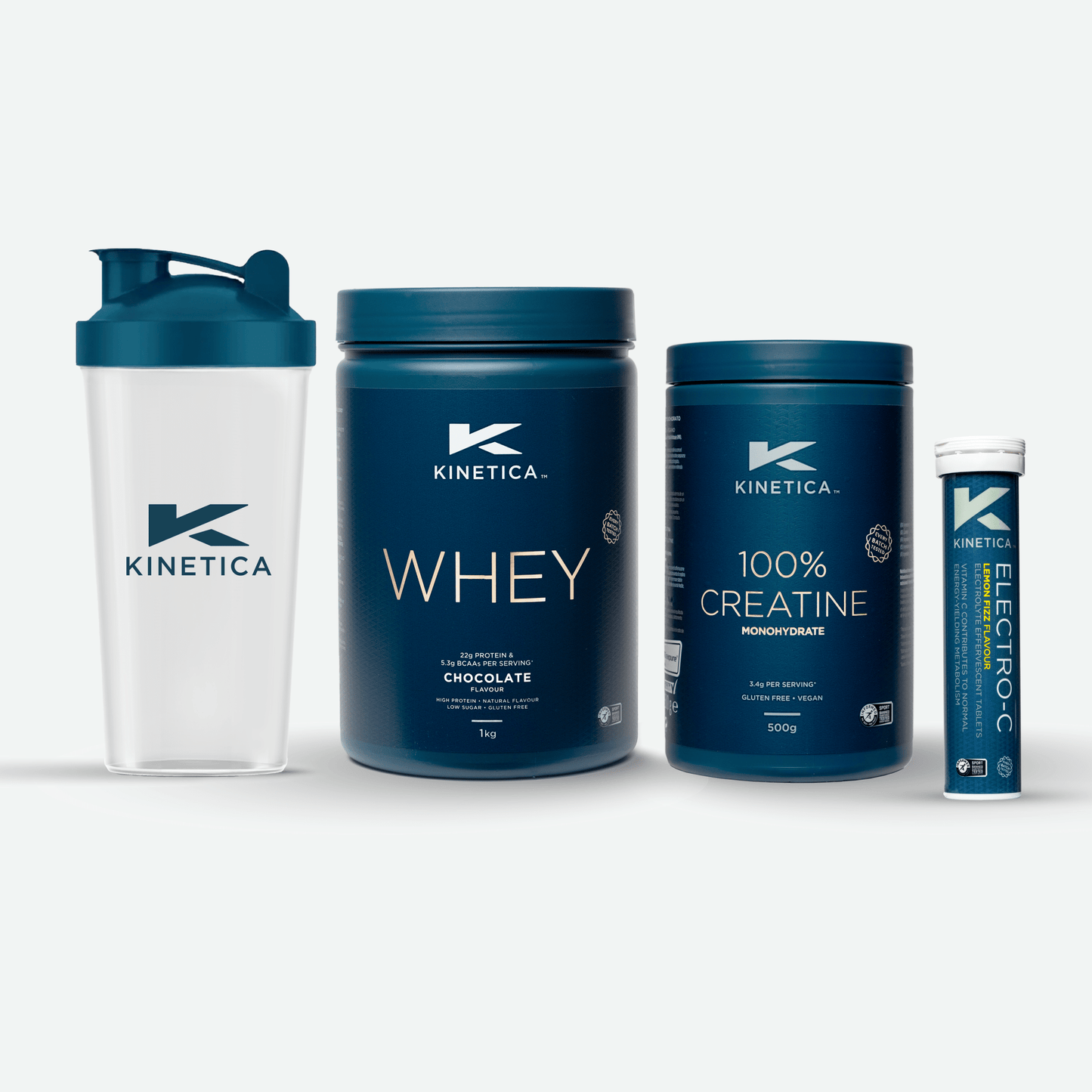 Creatine & Chocolate Whey Protein Bundle - Kinetica Sports