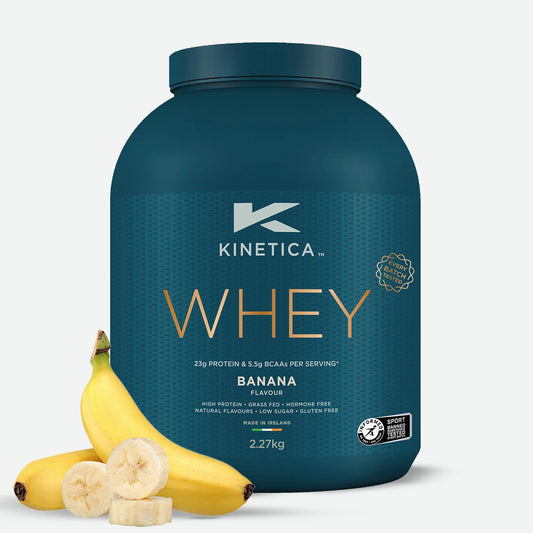 Whey Protein Banana 2.27kg - Kinetica Sports UK