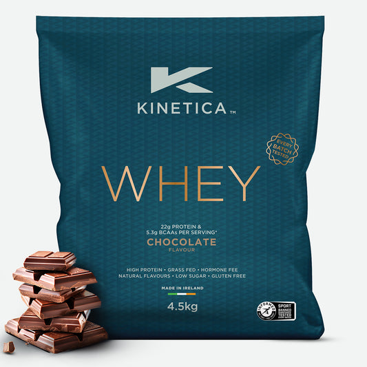 Whey Protein Chocolate 4.5kg - Kinetica Sports UK