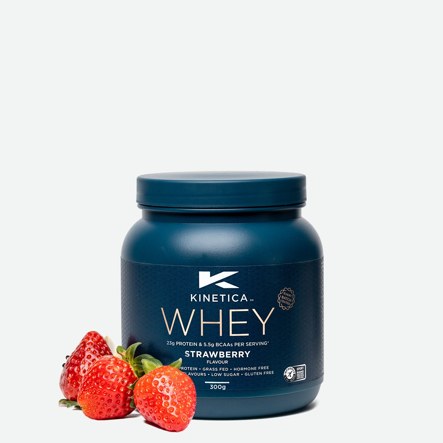 Whey Protein Strawberry 300g - Kinetica Sports UK